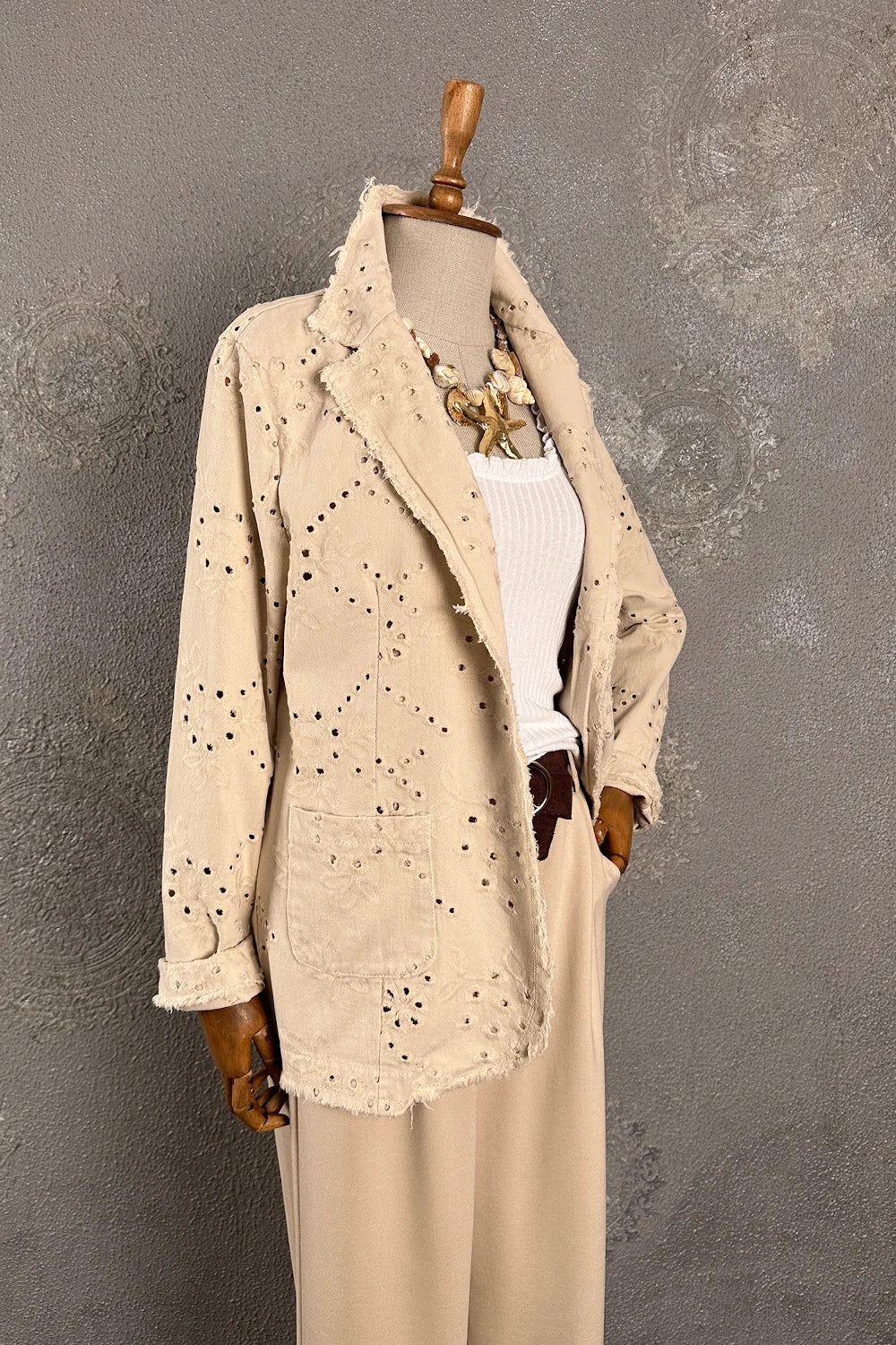 Fistolu Blazer Ceket