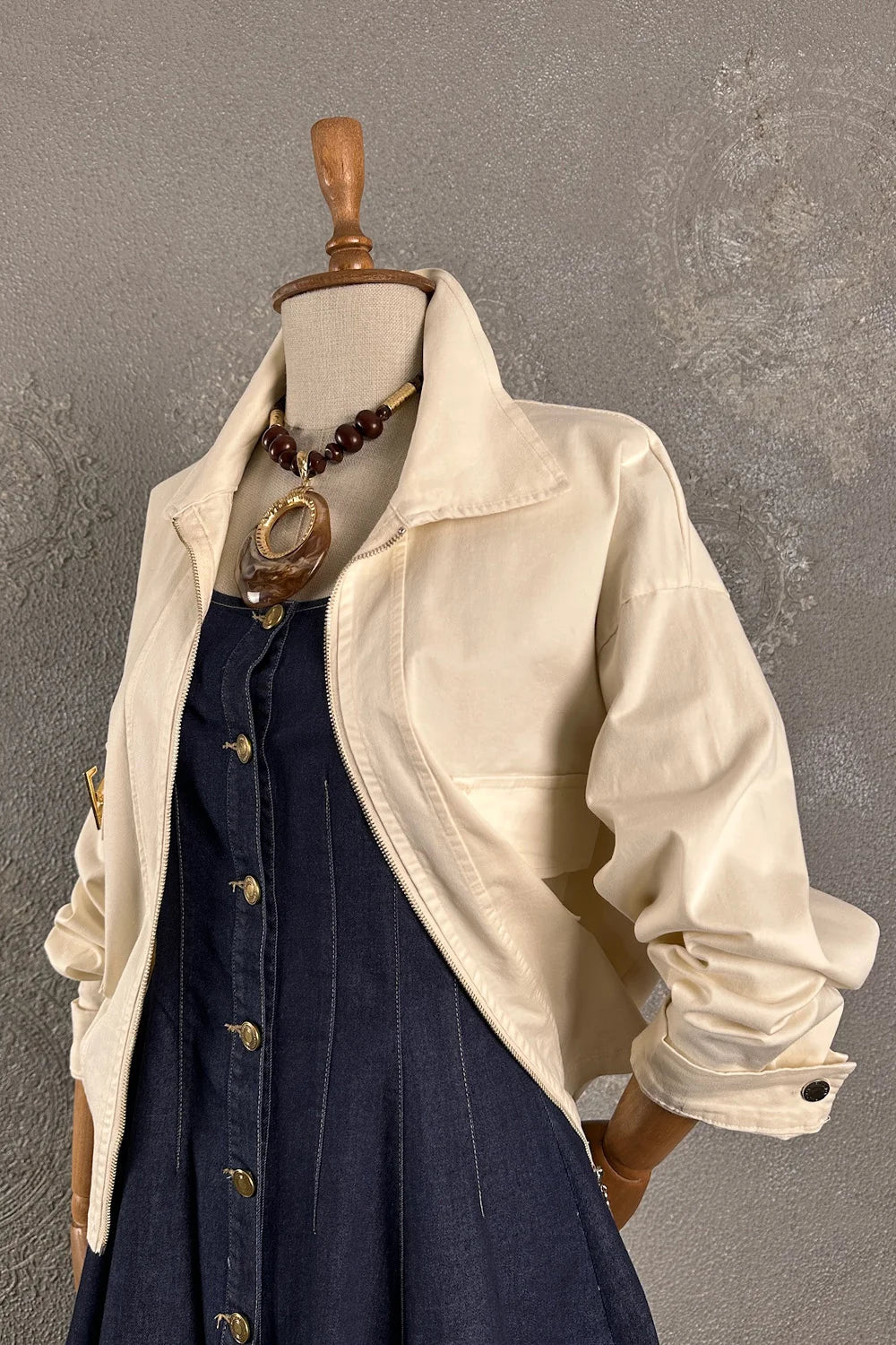 Rahat Kesimli Pamuk Ceket