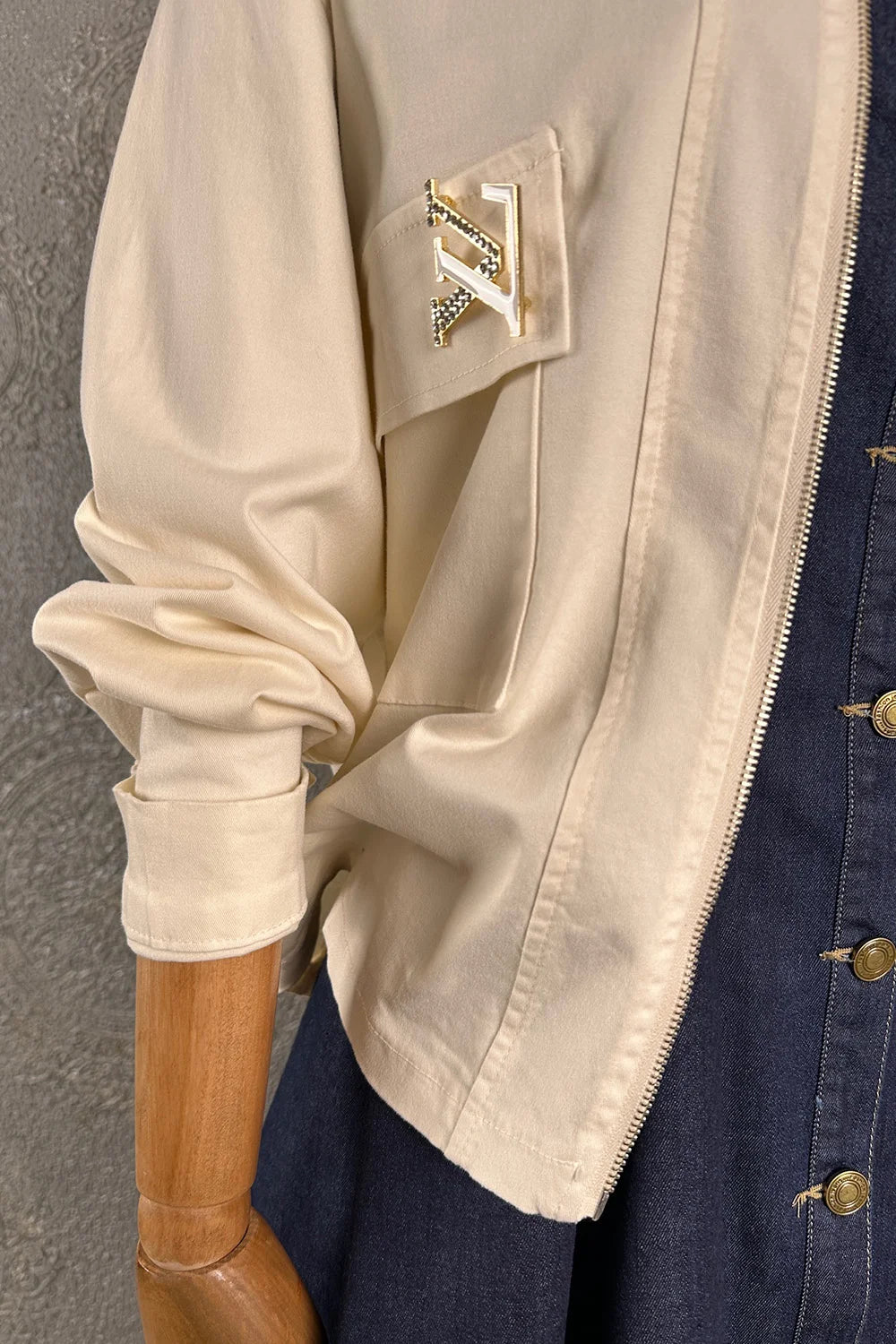 Rahat Kesimli Pamuk Ceket