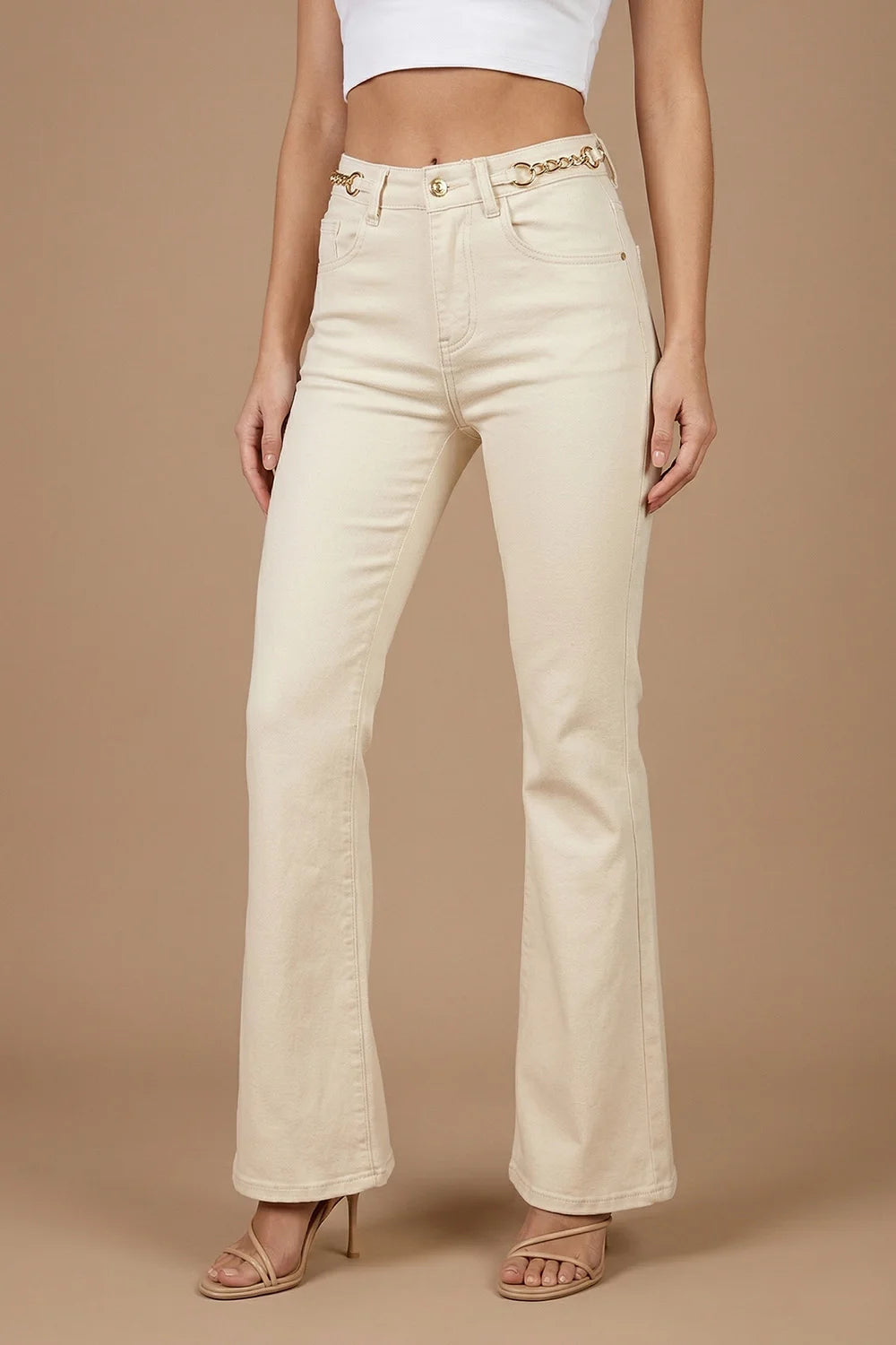 Zincir Detaylı Jean