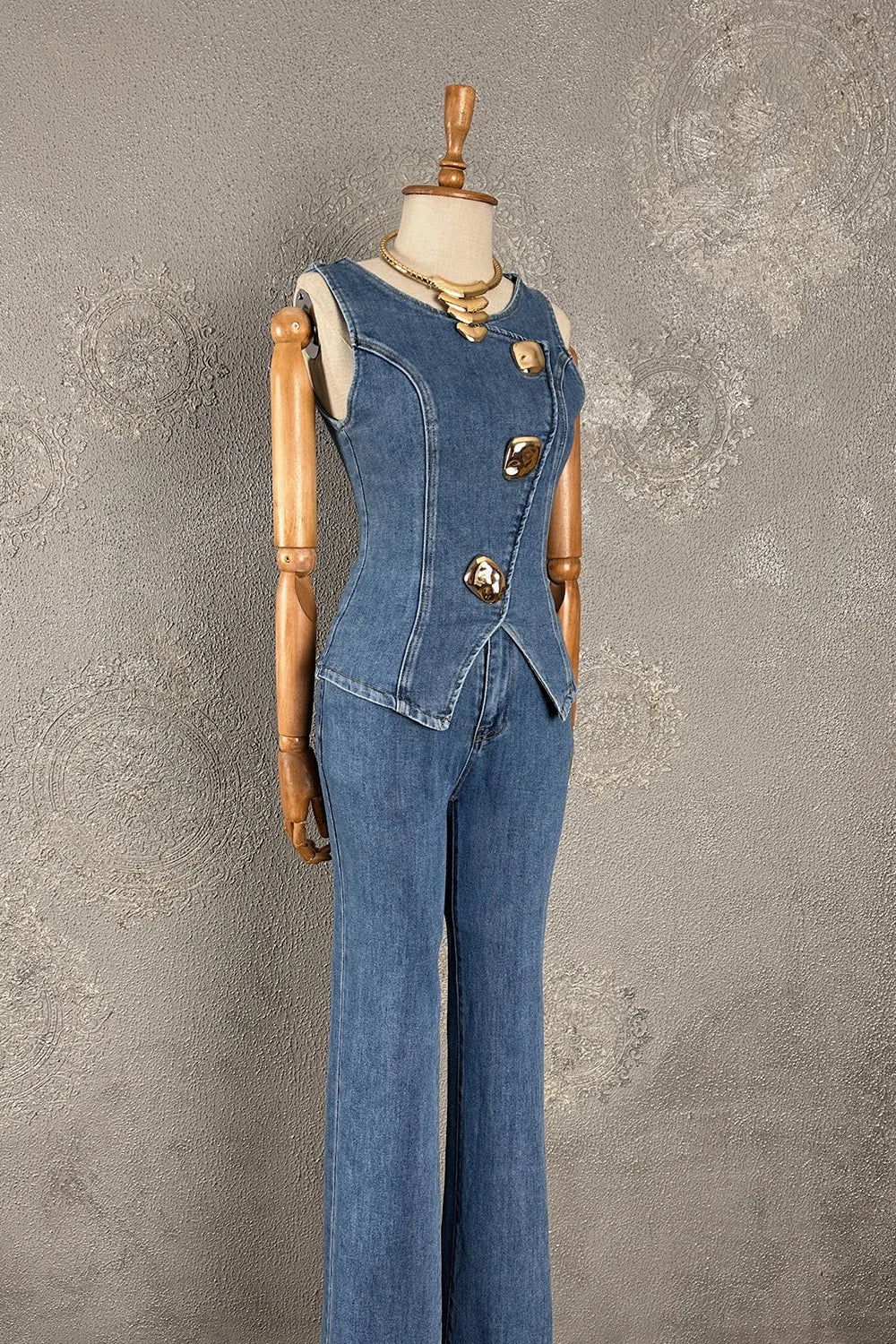 Denim Pantolon Takım