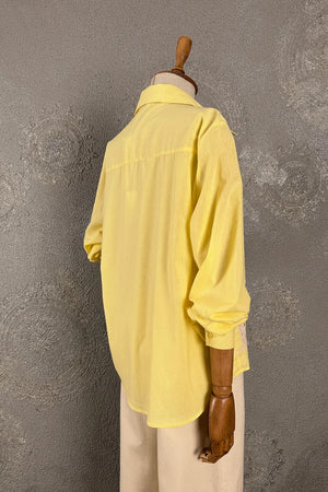 Kroşe Detaylı Gömlek