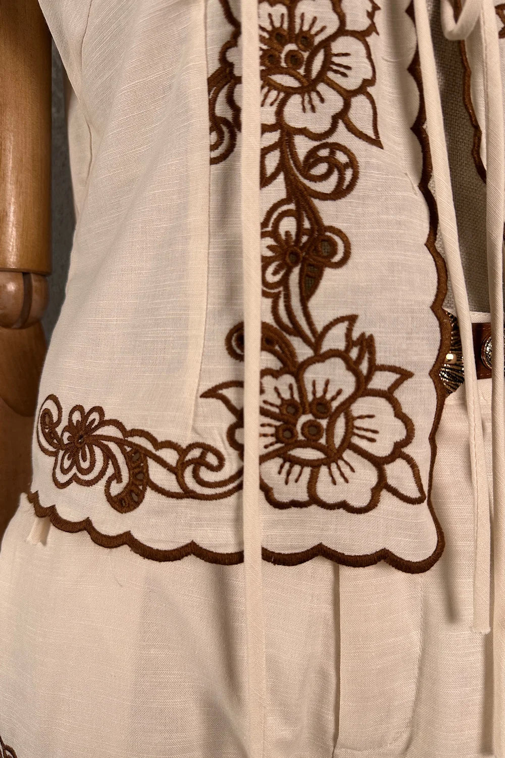 Nakışlı Pantolon Takım