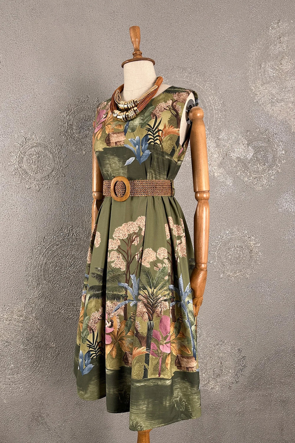 Floral Desenli Elbise