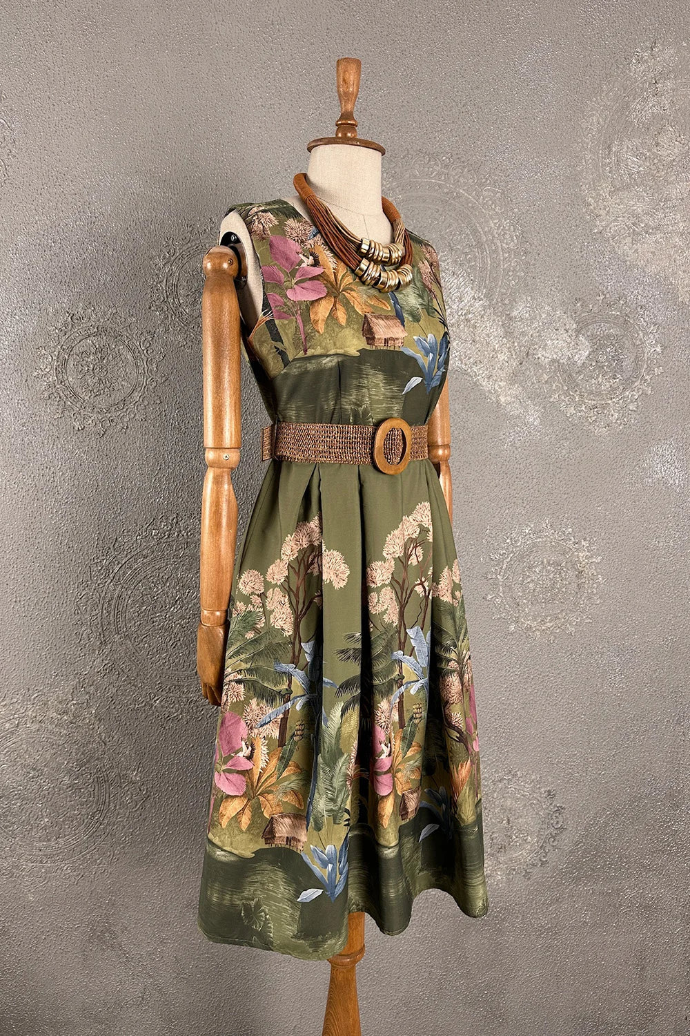 Floral Desenli Elbise