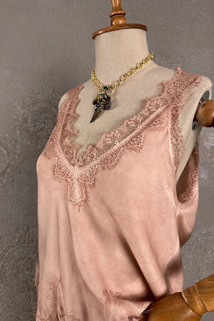 Dantelli Saten Bluz