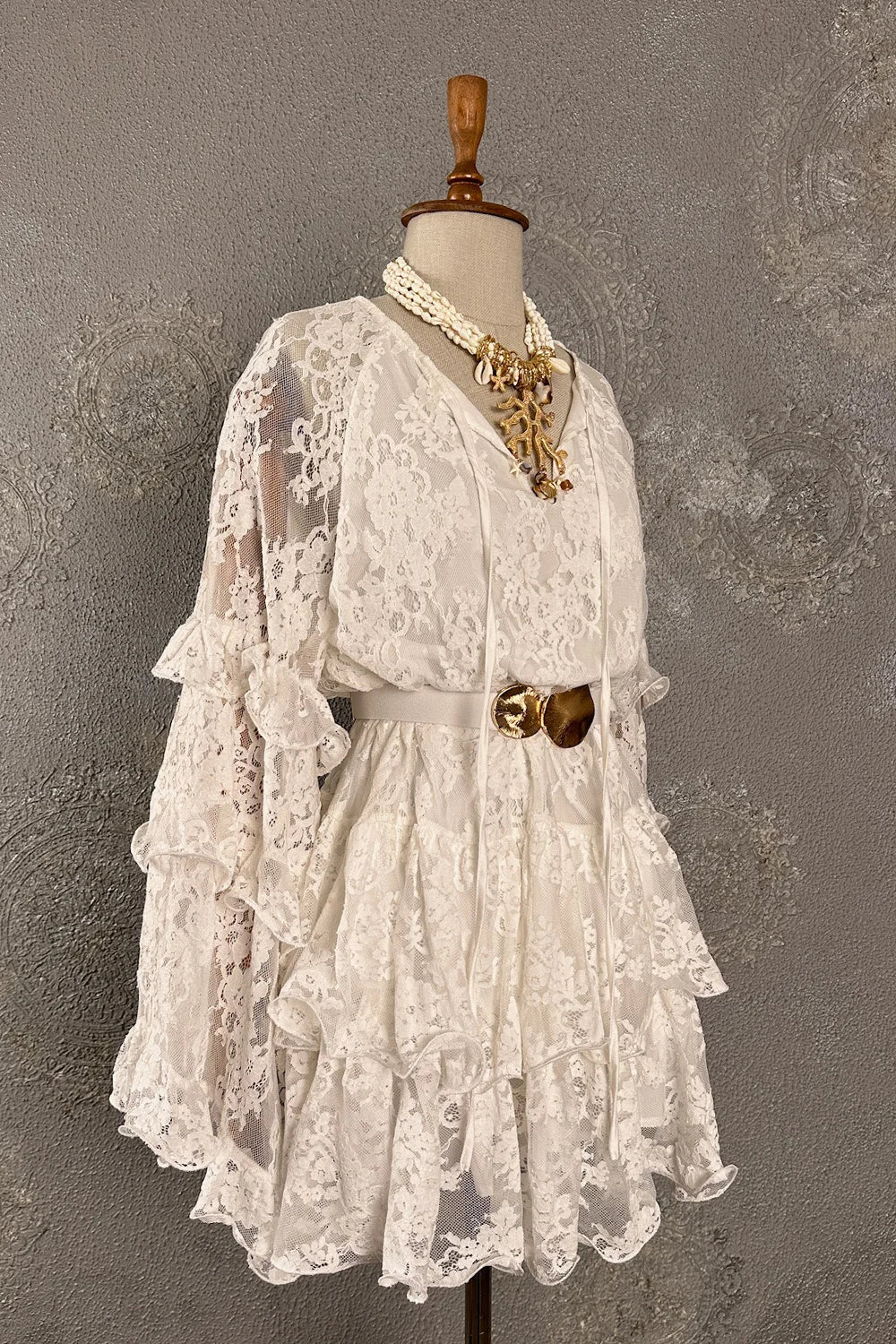 Romantik Dantel Elbise