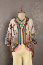 Desenli Oversize Bluz