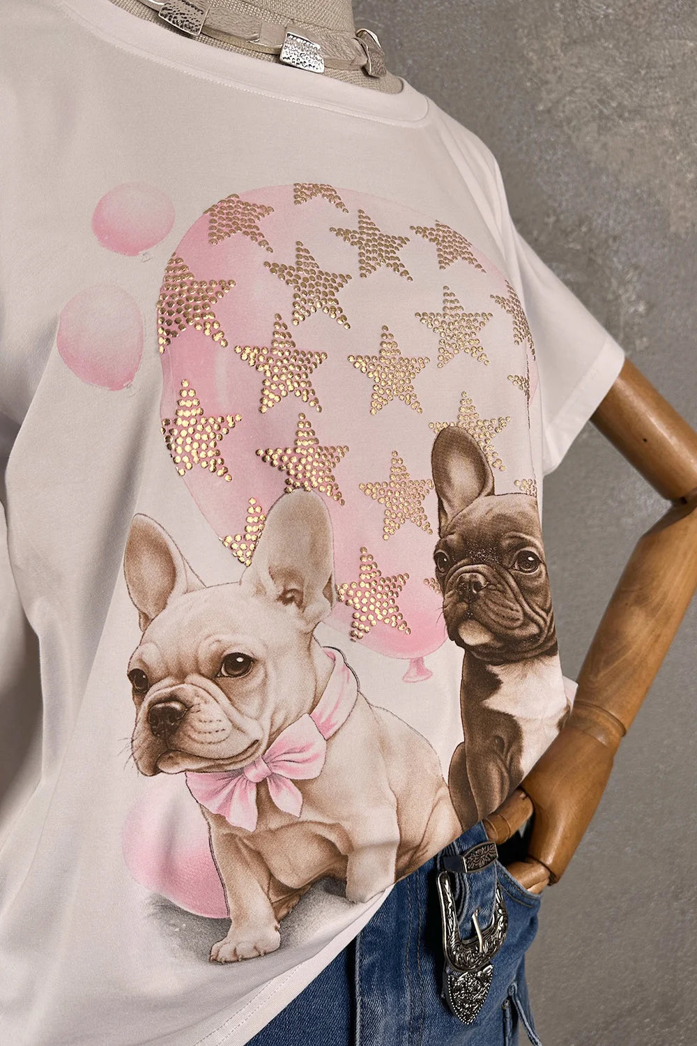 Köpek Baskılı T-shirt