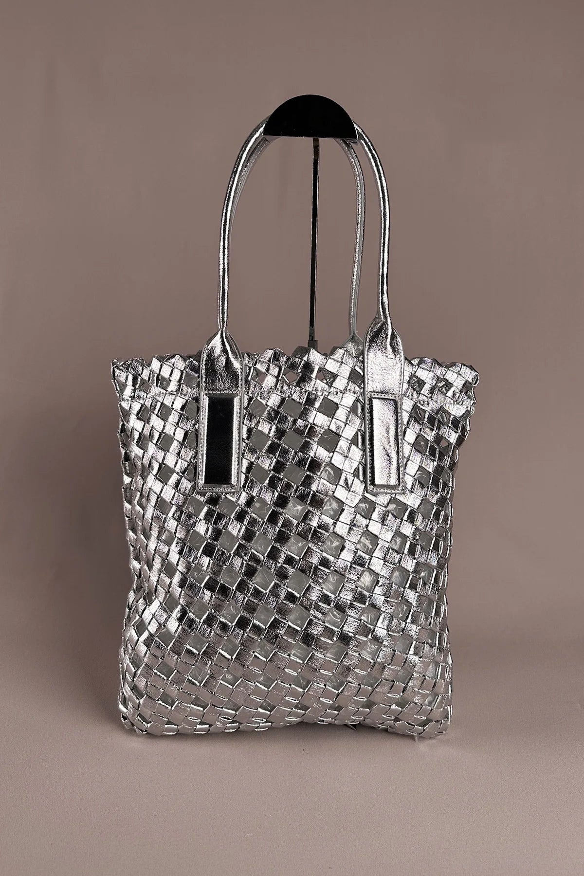 Silver Dokulu Çanta