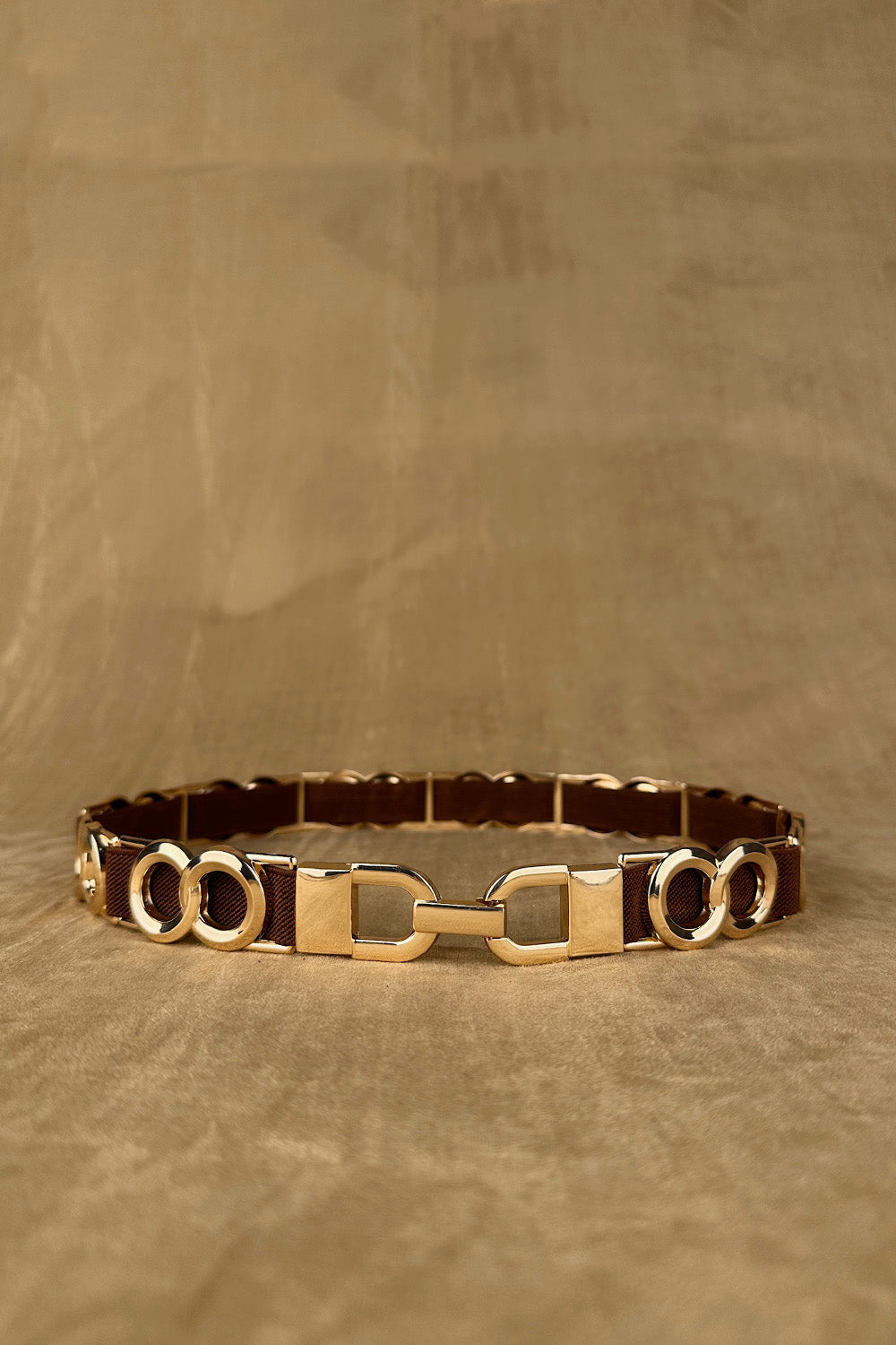 Halka Detaylı Elastik Kemer