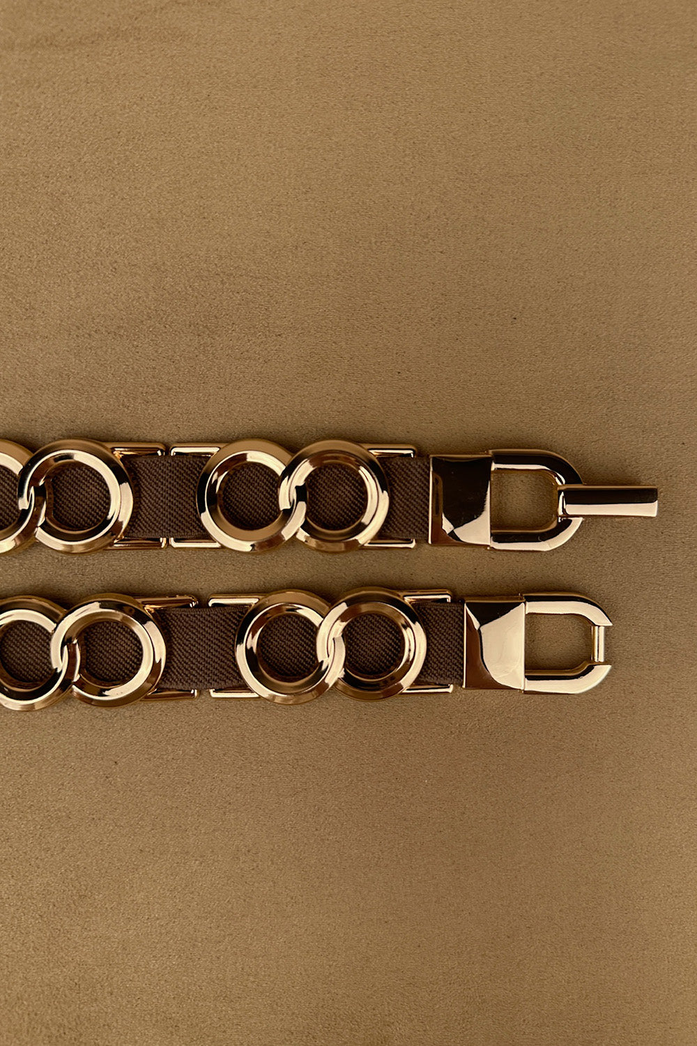 Halka Detaylı Elastik Kemer