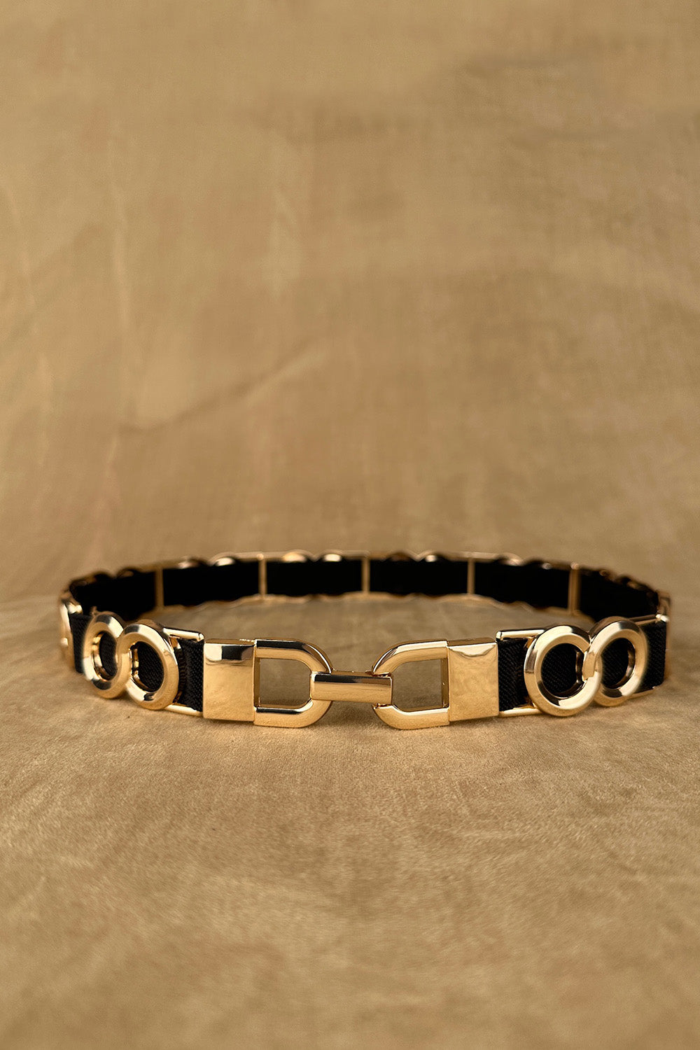 Halka Detaylı Elastik Kemer