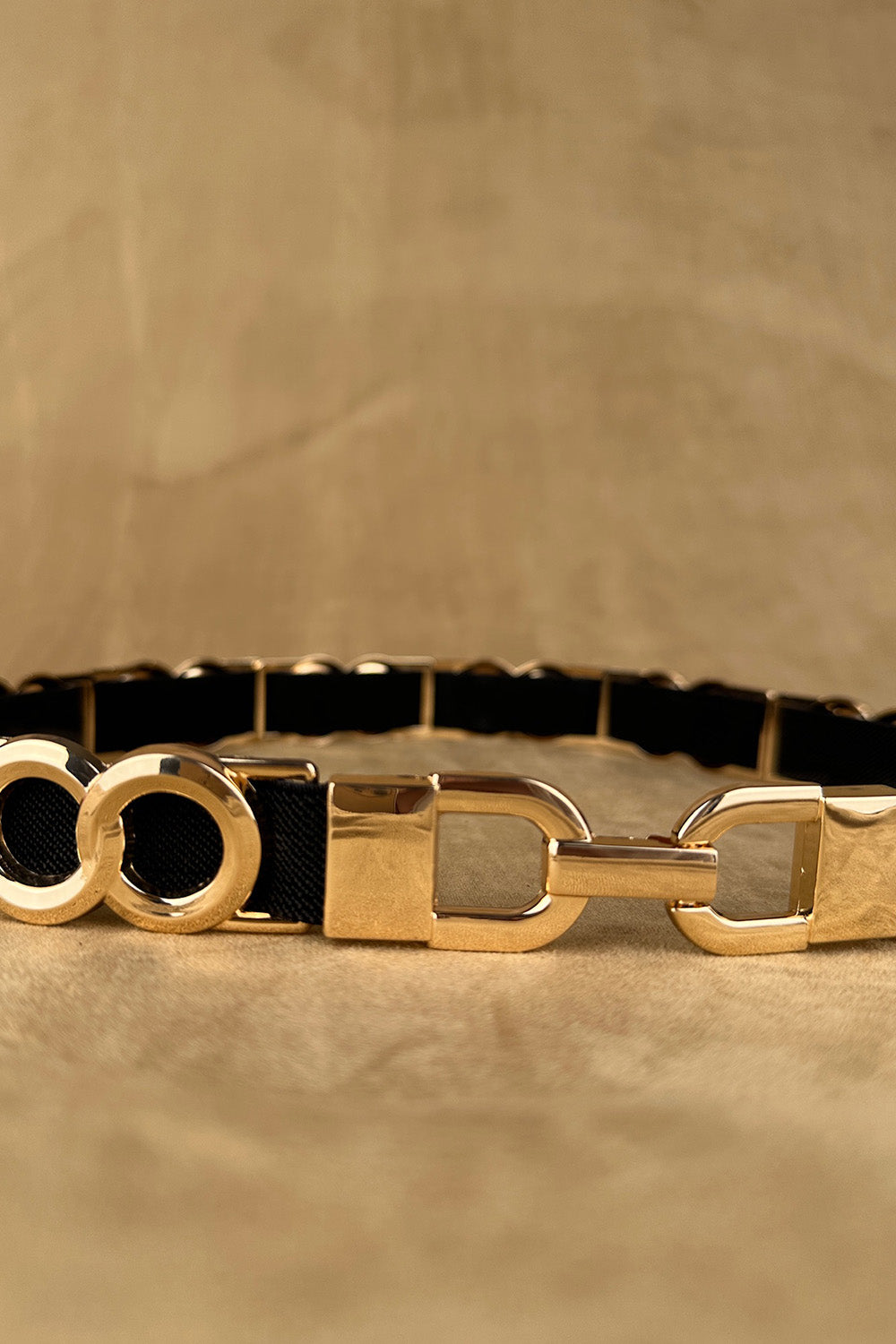 Halka Detaylı Elastik Kemer