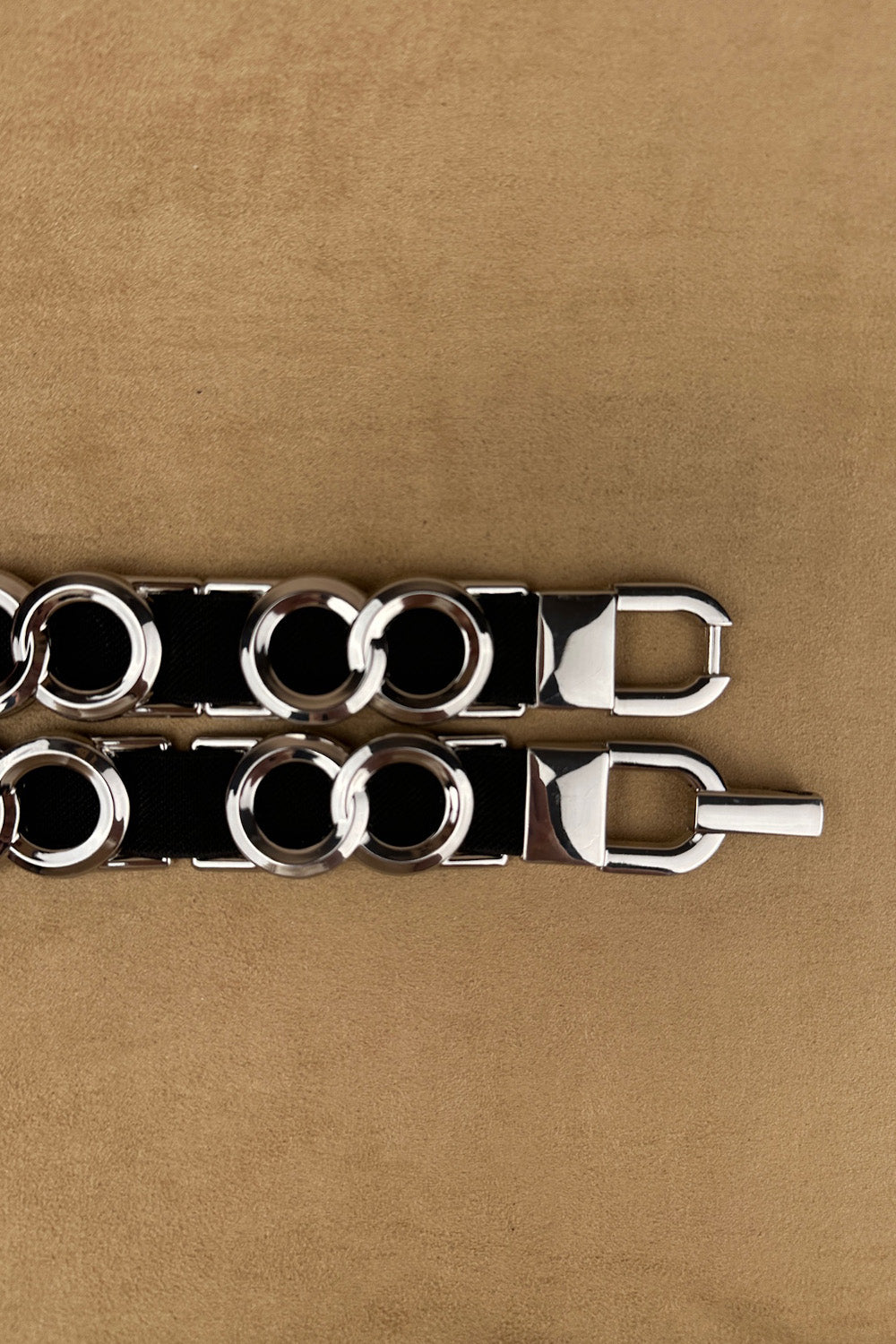 Halka Detaylı Elastik Kemer