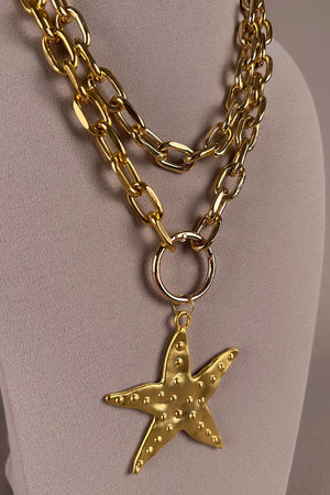 Gold Star Kolye