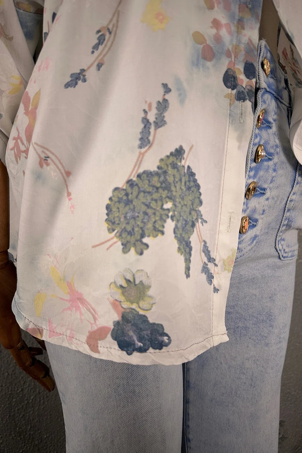 Floral Desenli Gömlek