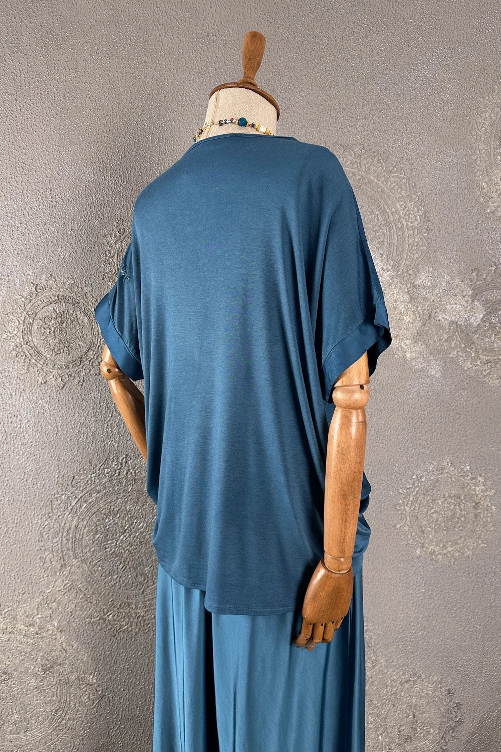 Rahat Kesimli Saten Bluz