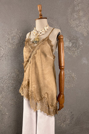 Dantelli Saten Bluz