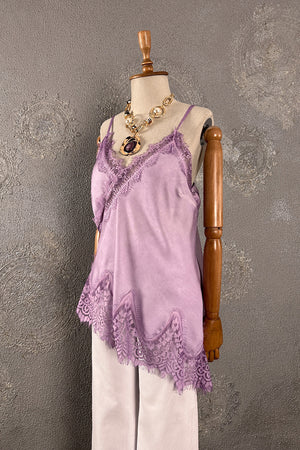 Dantelli Saten Bluz