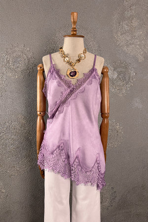 Dantelli Saten Bluz