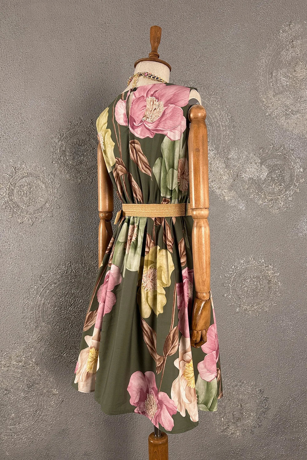 Floral Desenli Elbise