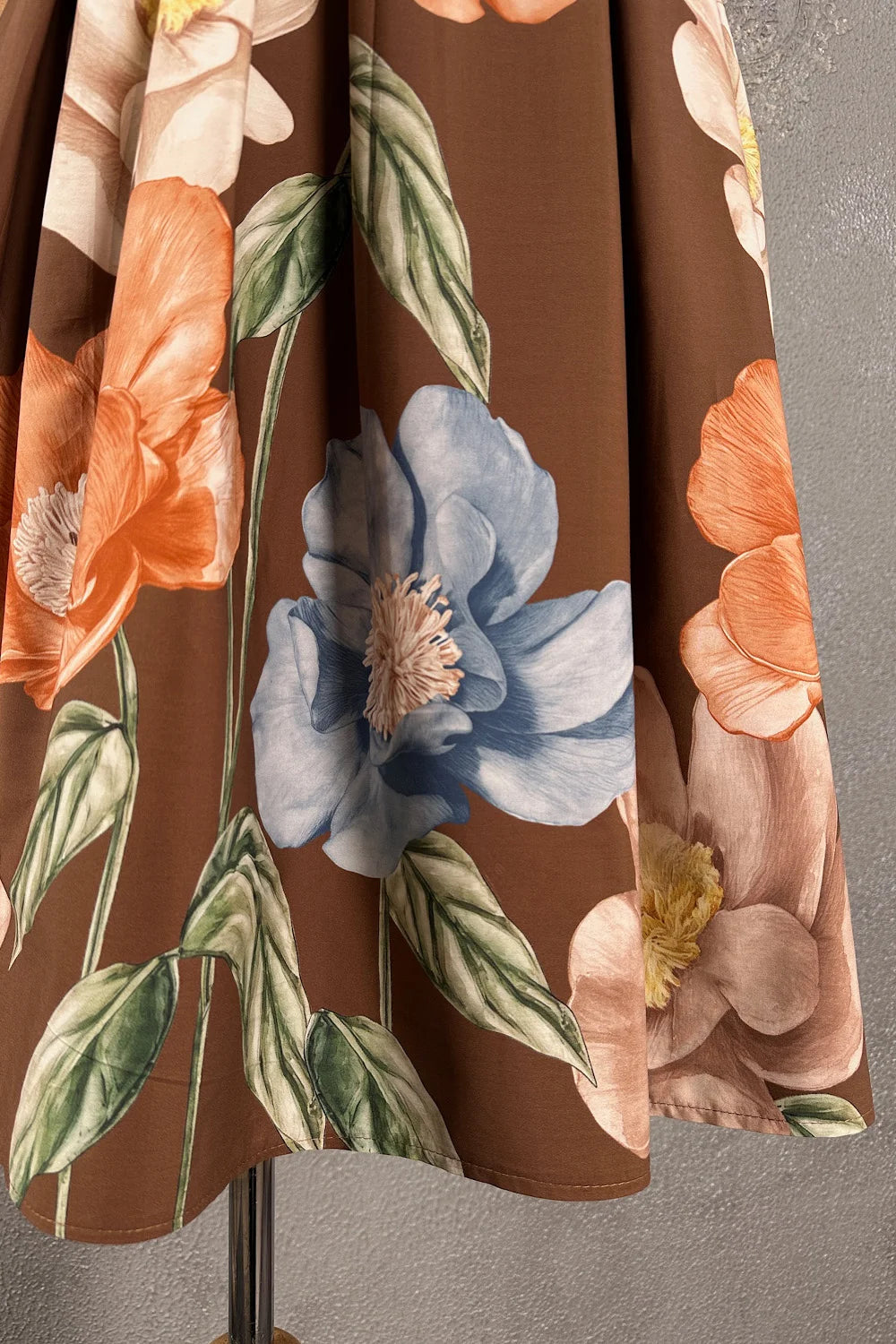 Floral Desenli Elbise
