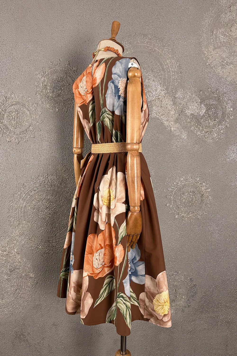 Floral Desenli Elbise