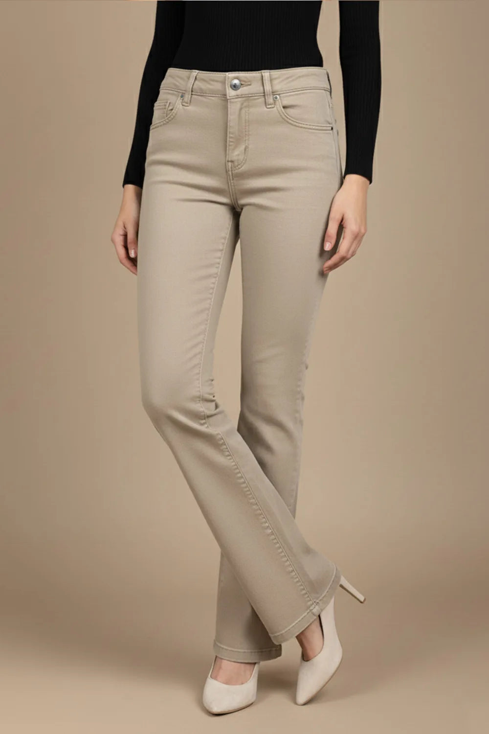 Likralı Slim Pantolon