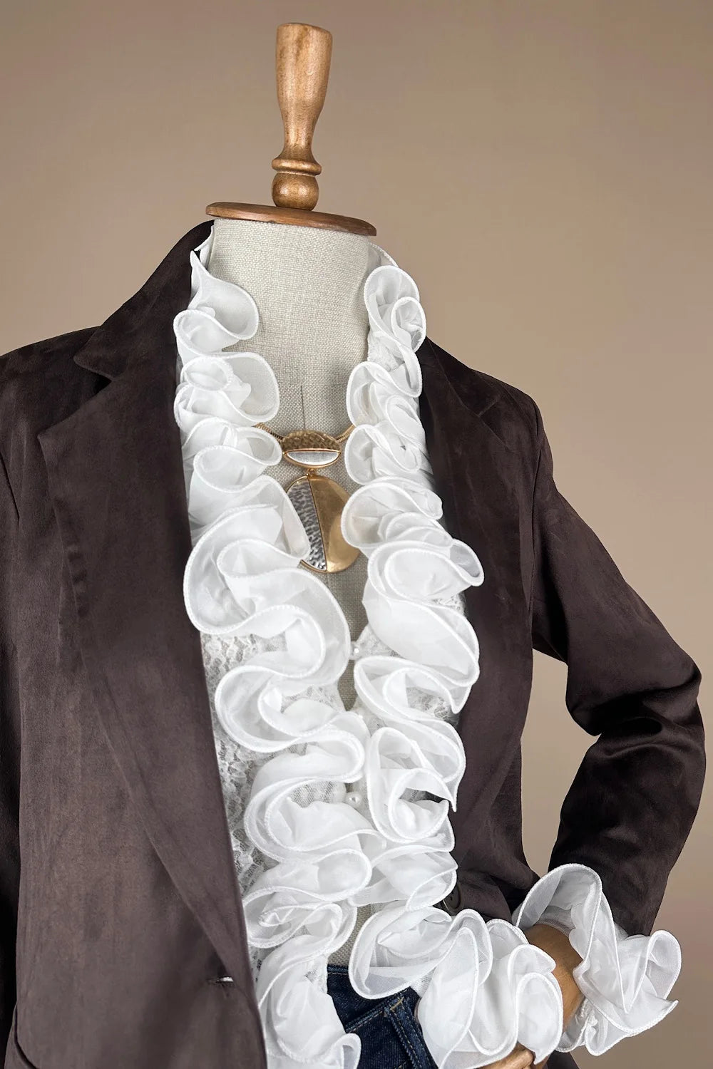 Nubuk Blazer Ceket