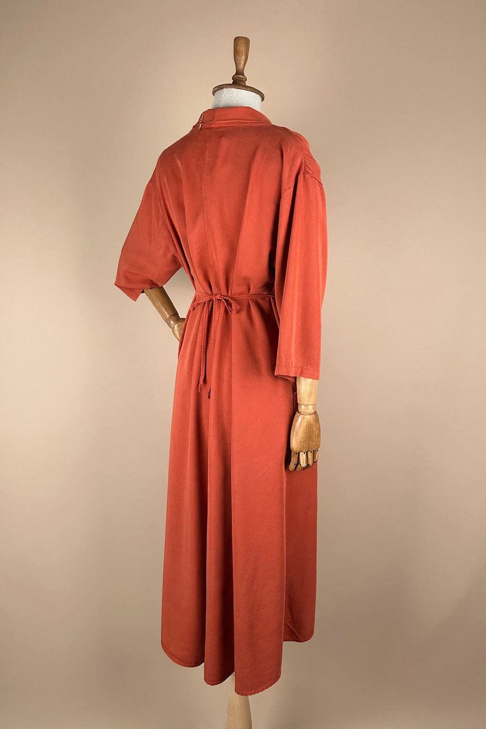 Beli İp Detaylı Elbise