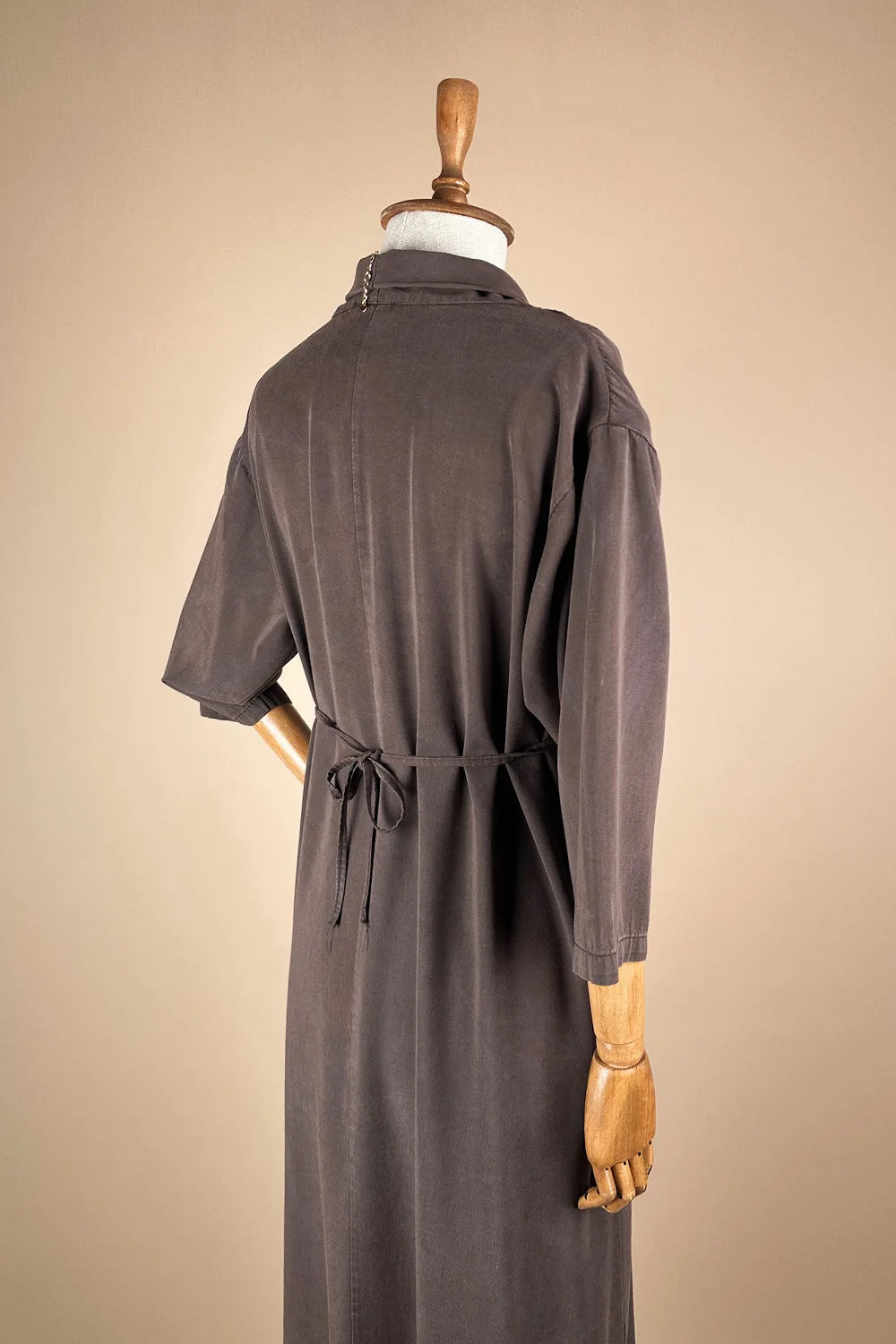 Beli İp Detaylı Elbise