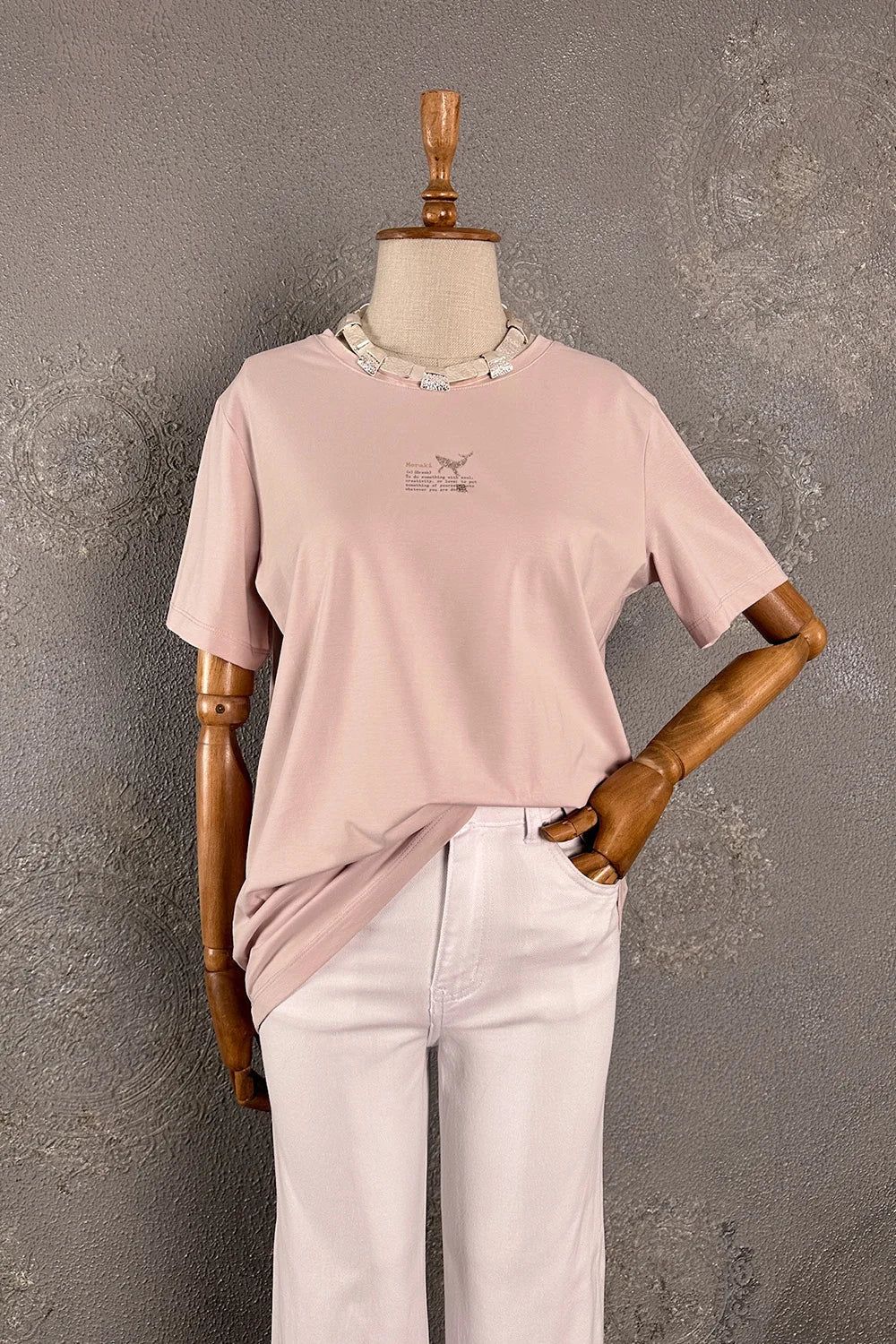 Baskılı Basic T-shirt