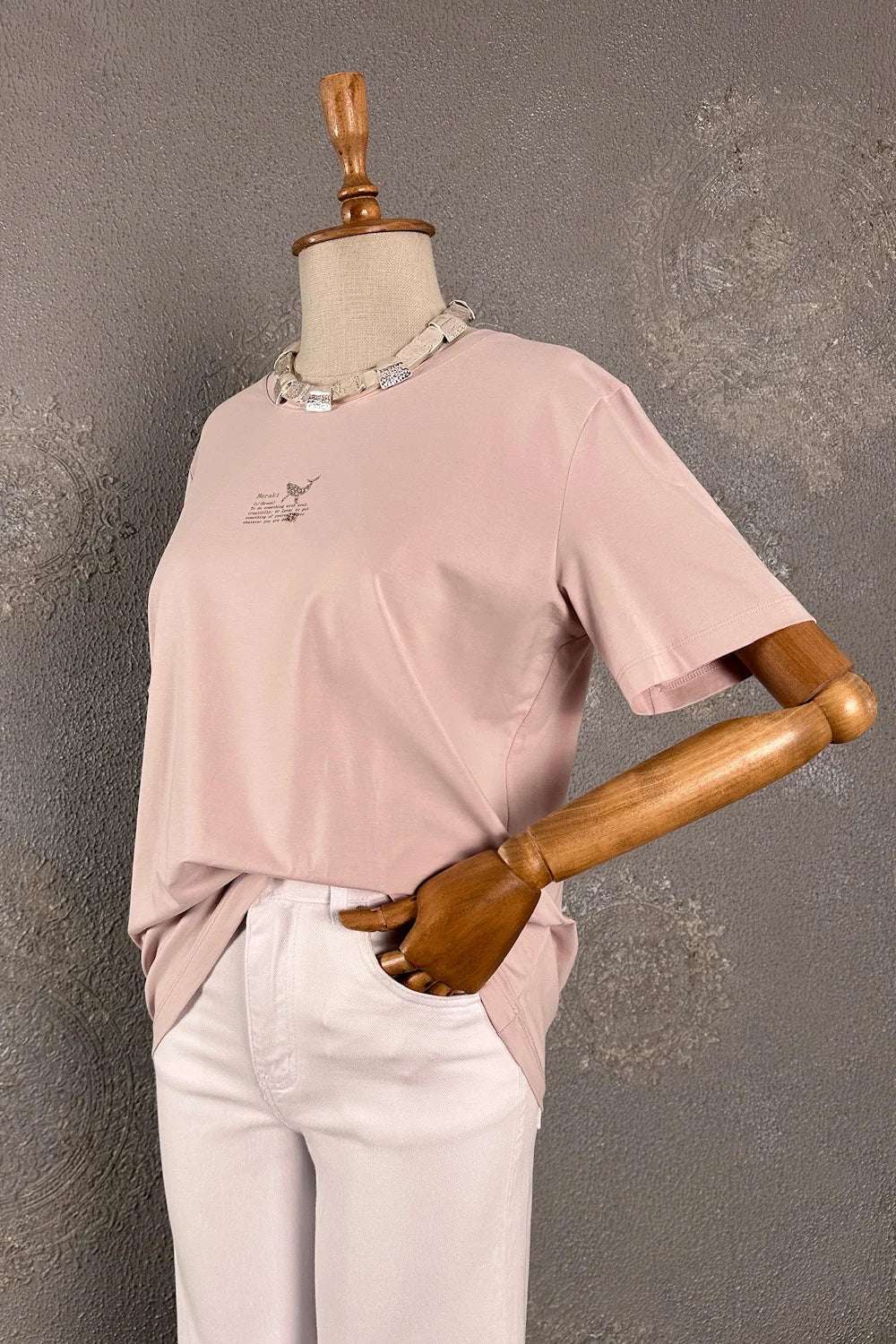 Baskılı Basic T-shirt