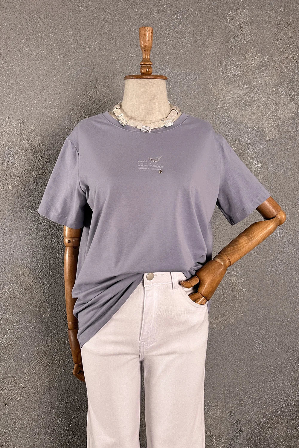 Baskılı Basic T-shirt