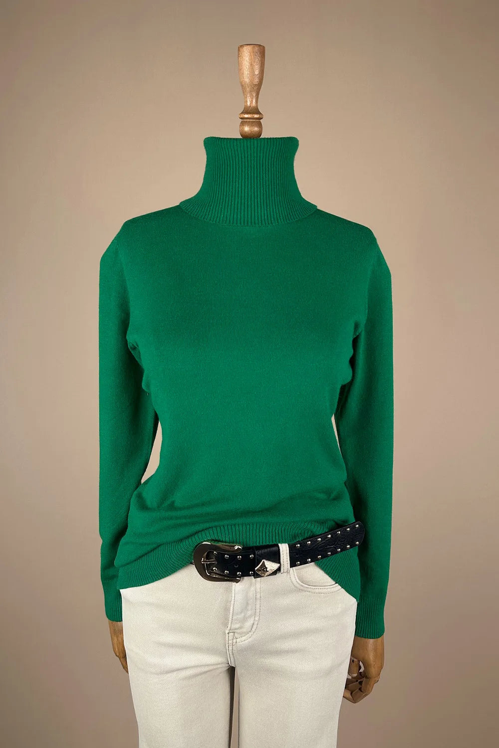 Balıkçı Yakalı Triko Kazak