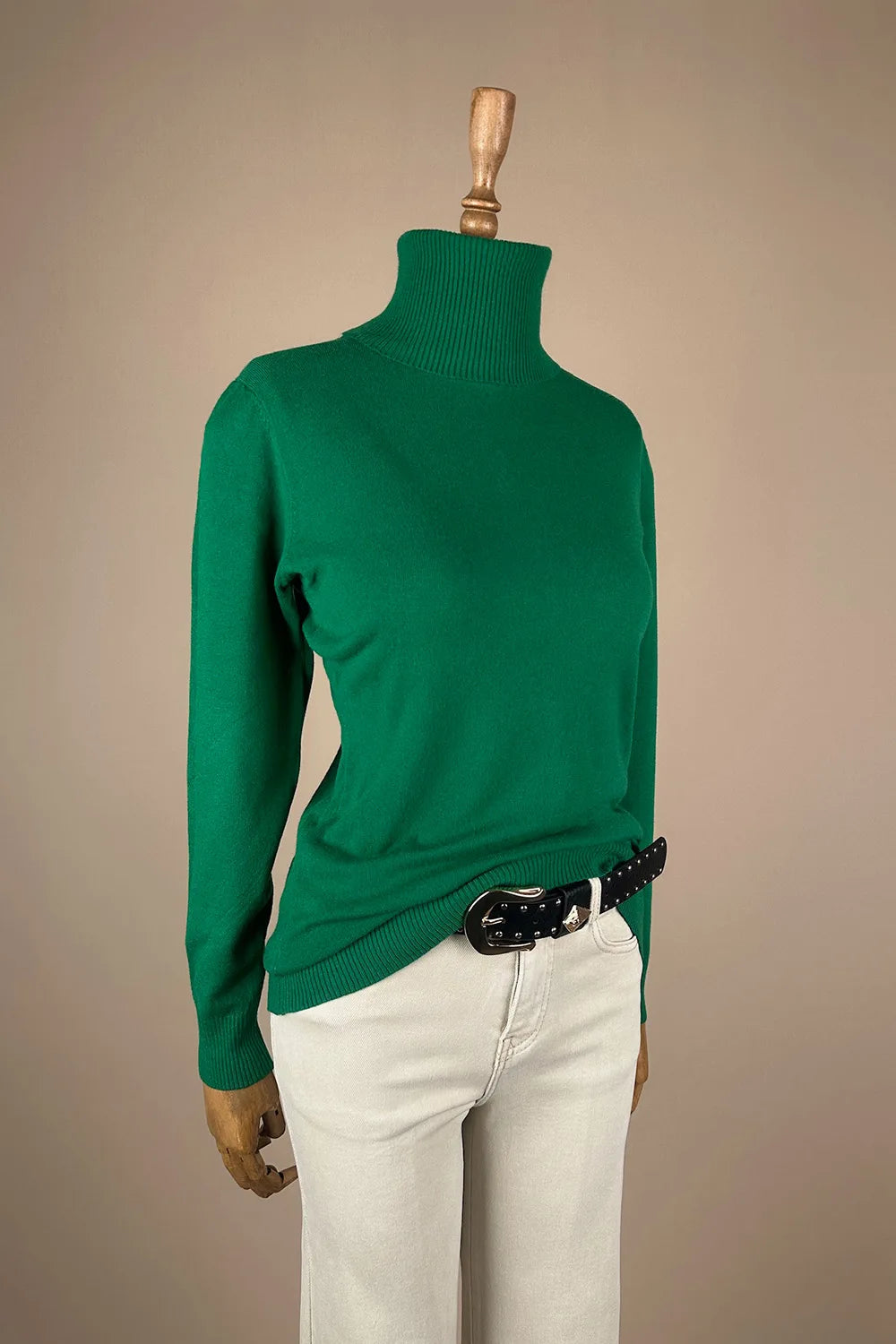 Balıkçı Yakalı Triko Kazak