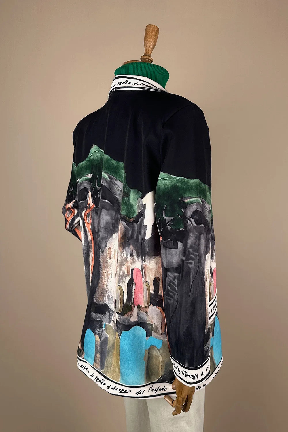 Desenli Blazer Ceket
