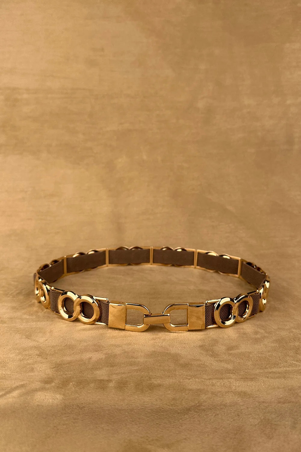 Halka Detaylı Elastik Kemer