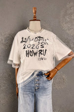 Tül Detaylı T-shirt
