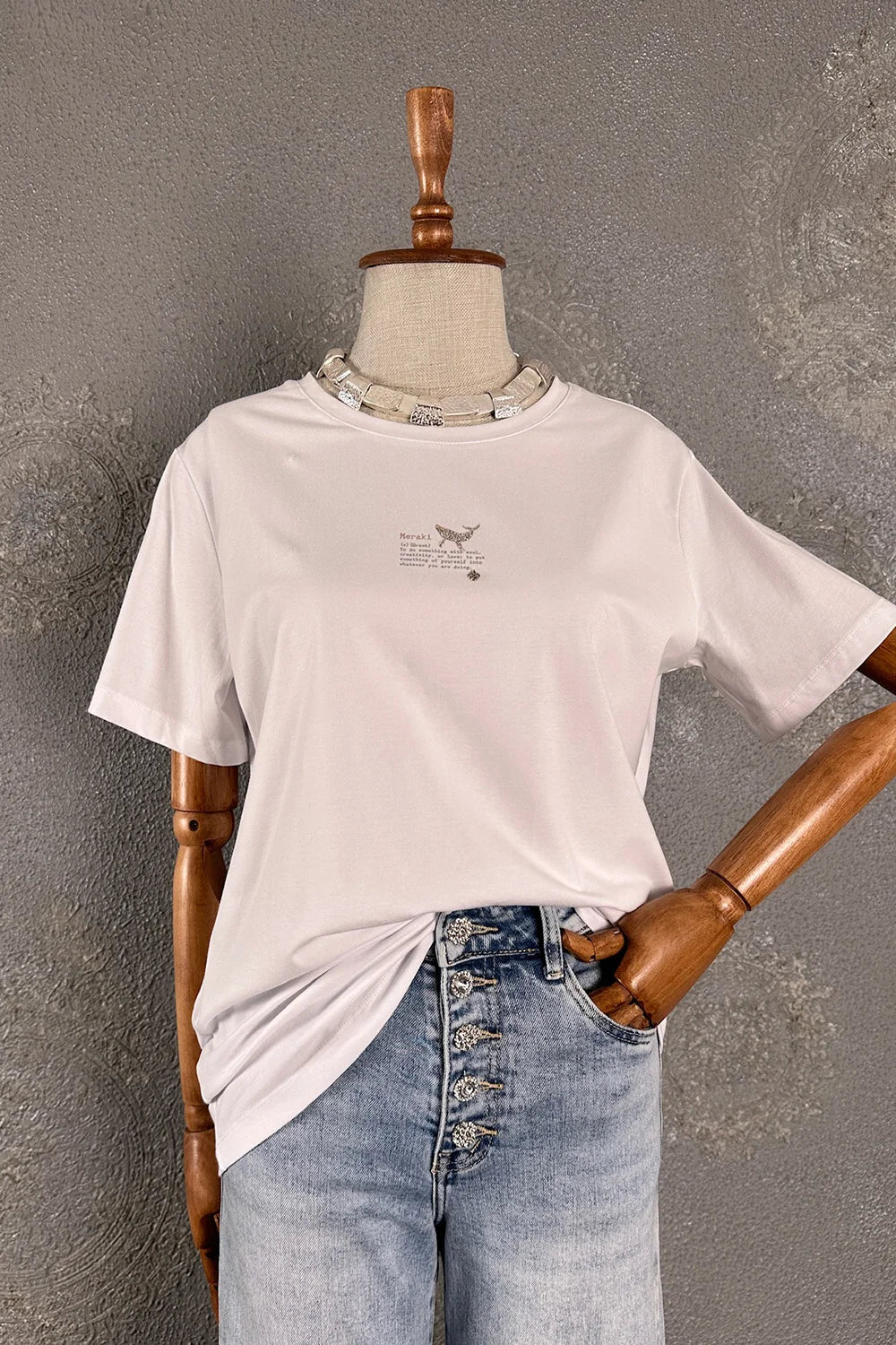 Baskılı Basic T-shirt