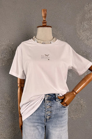 Baskılı Basic T-shirt