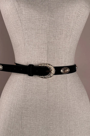 Metal Detaylı Vintage Kemer