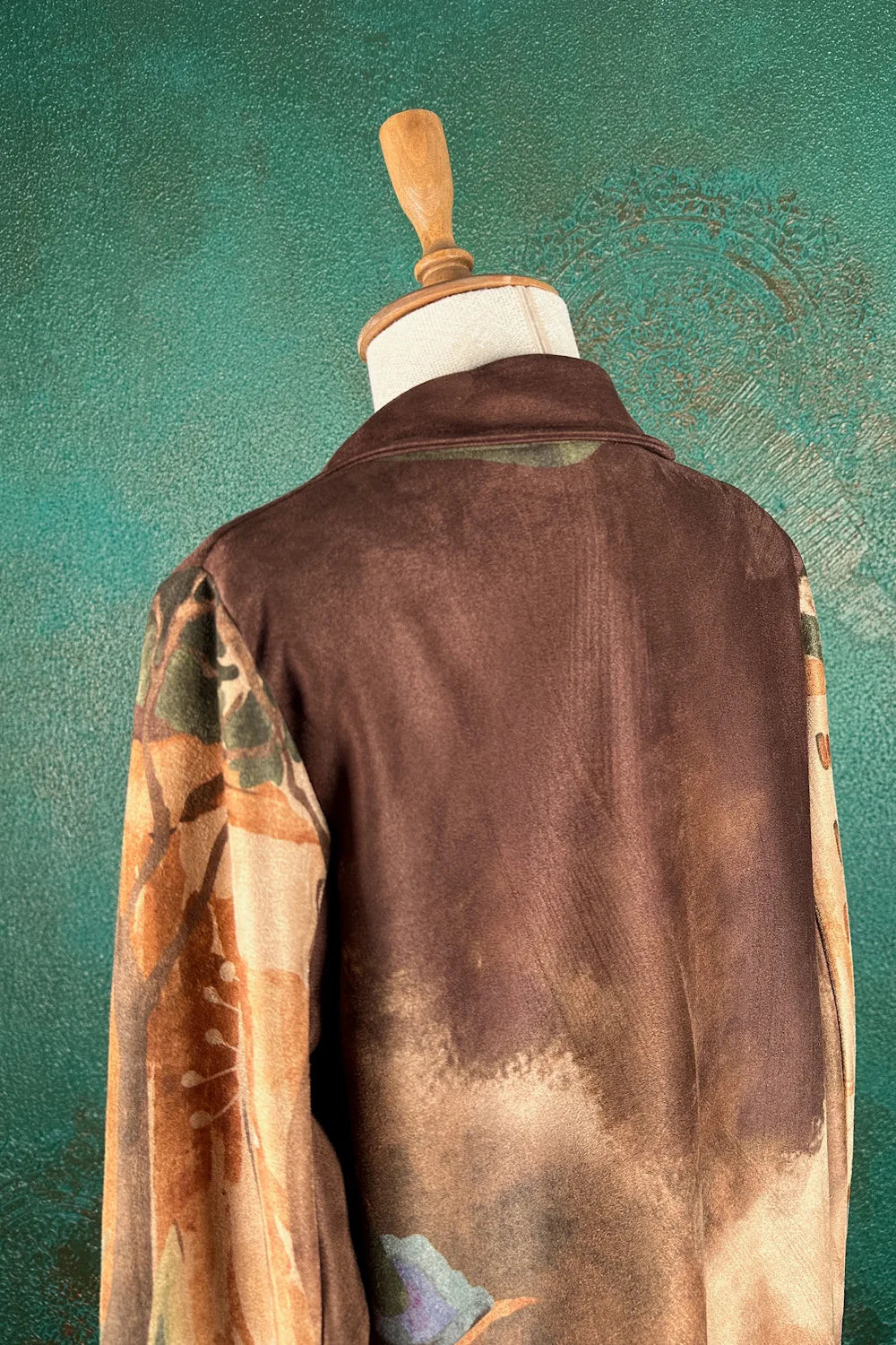 Süet Görünümlü Blazer Ceket