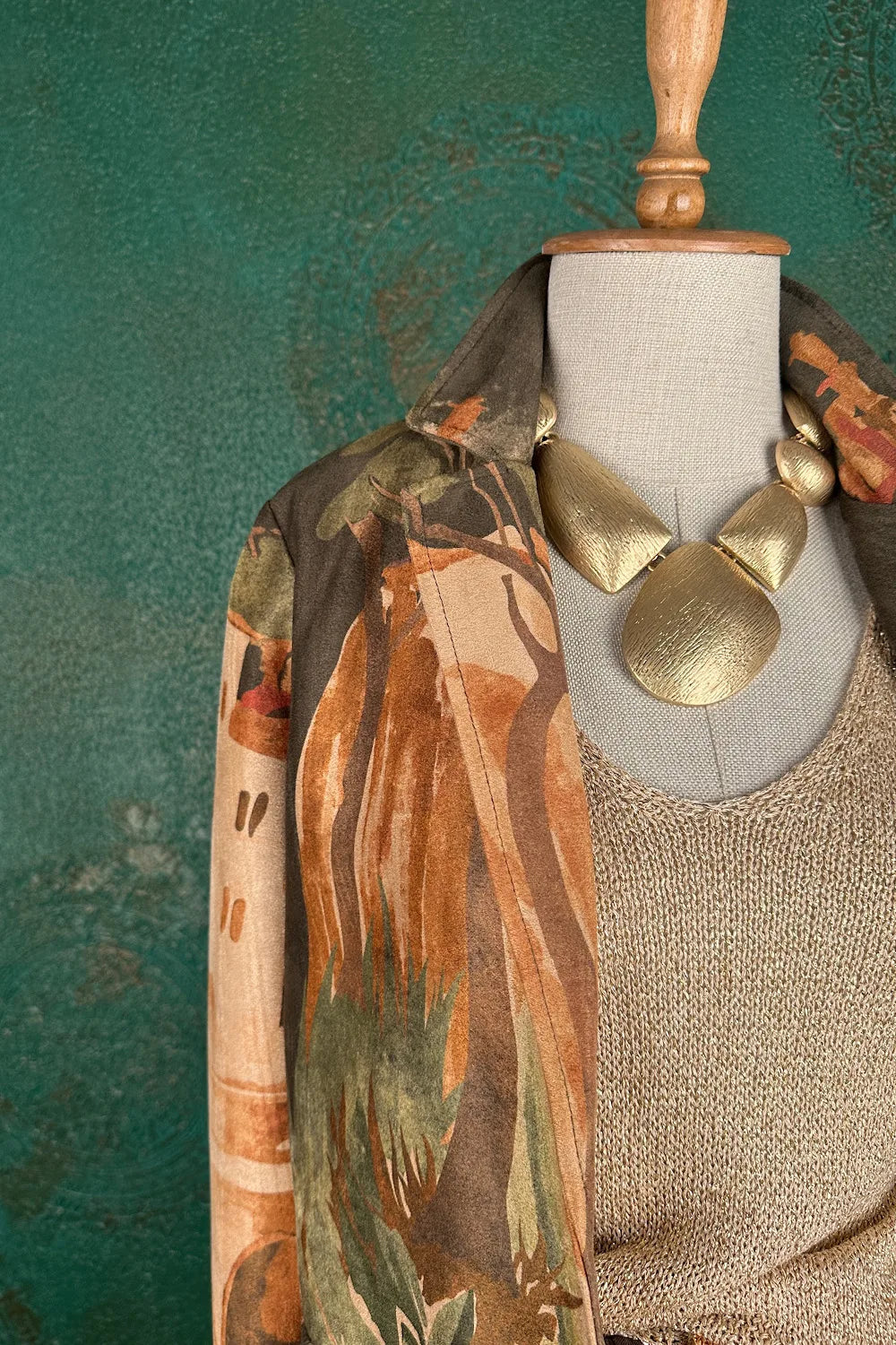 Süet Görünümlü Blazer Ceket