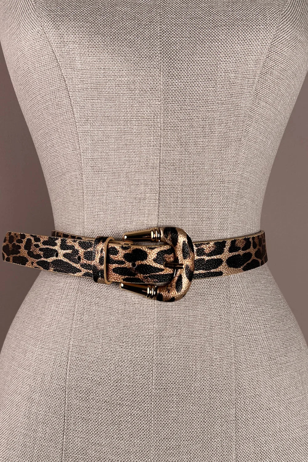Leopar Desenli Kemer