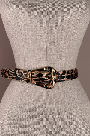 Leopar Desenli Kemer
