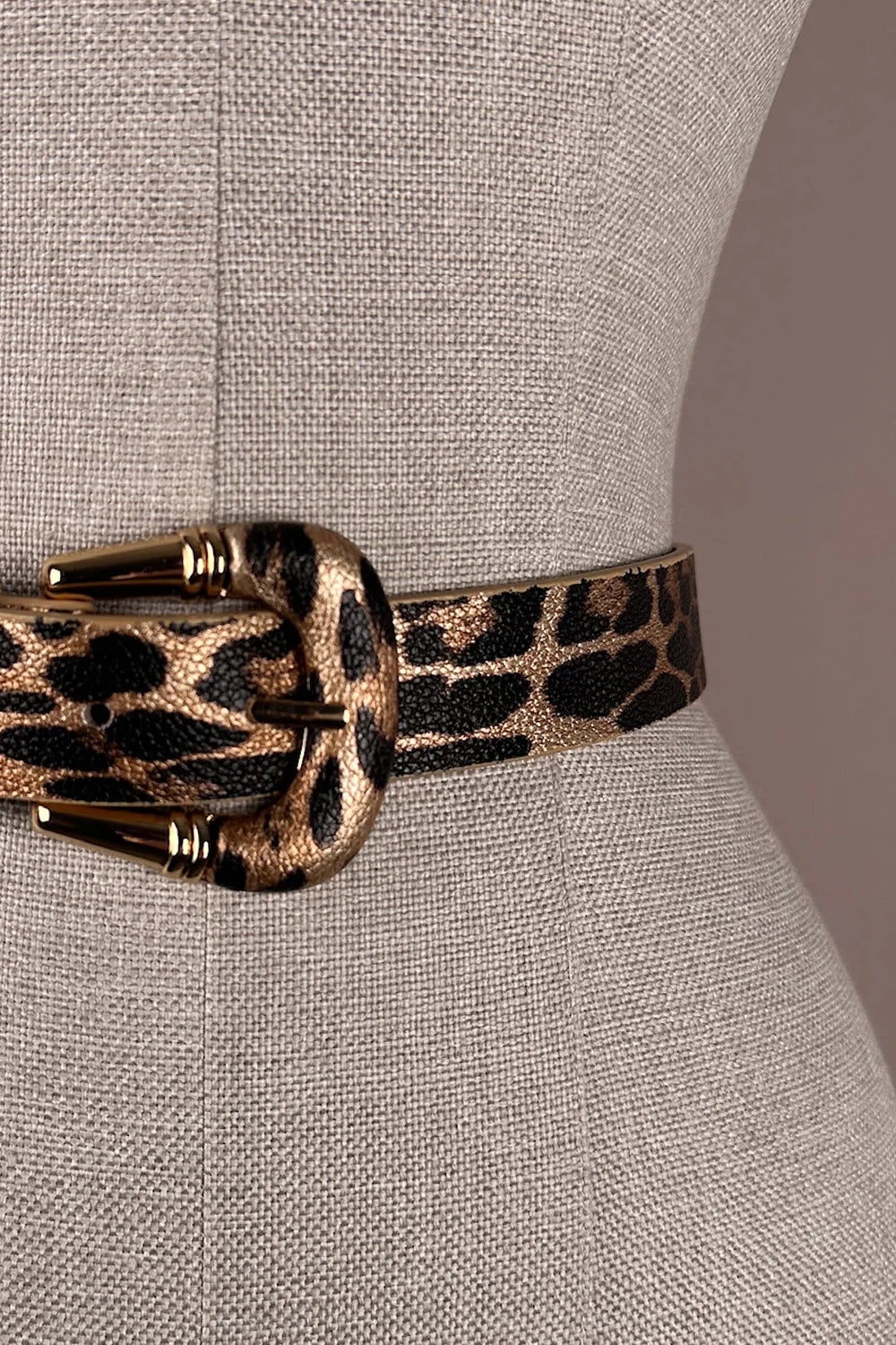 Leopar Desenli Kemer