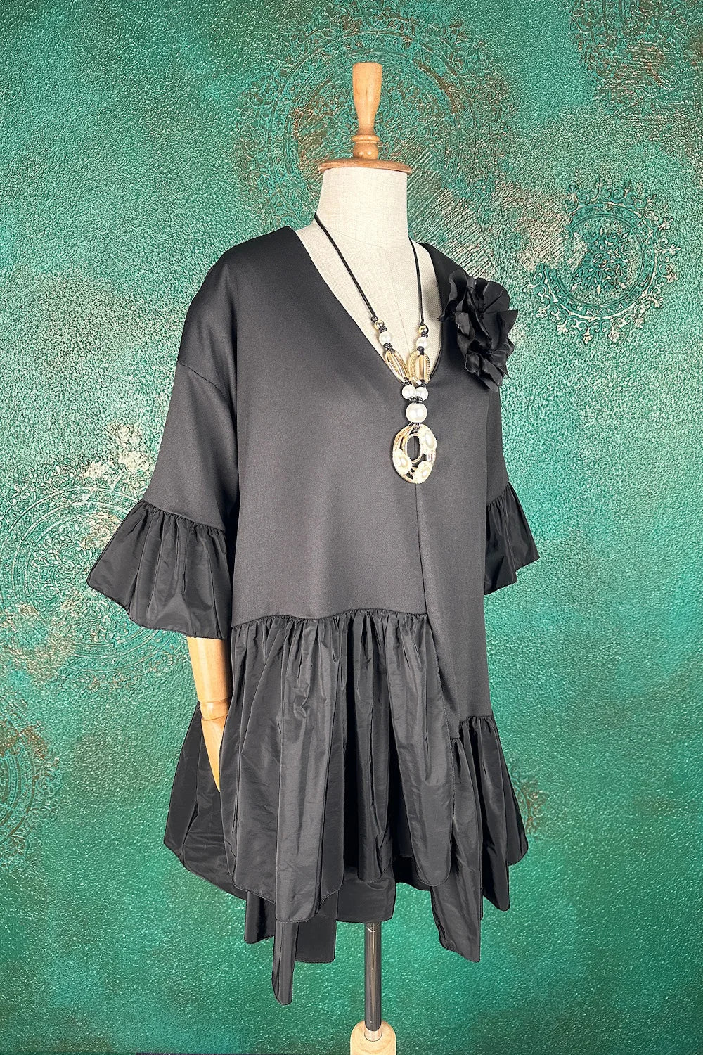Oversized Kısa Elbise