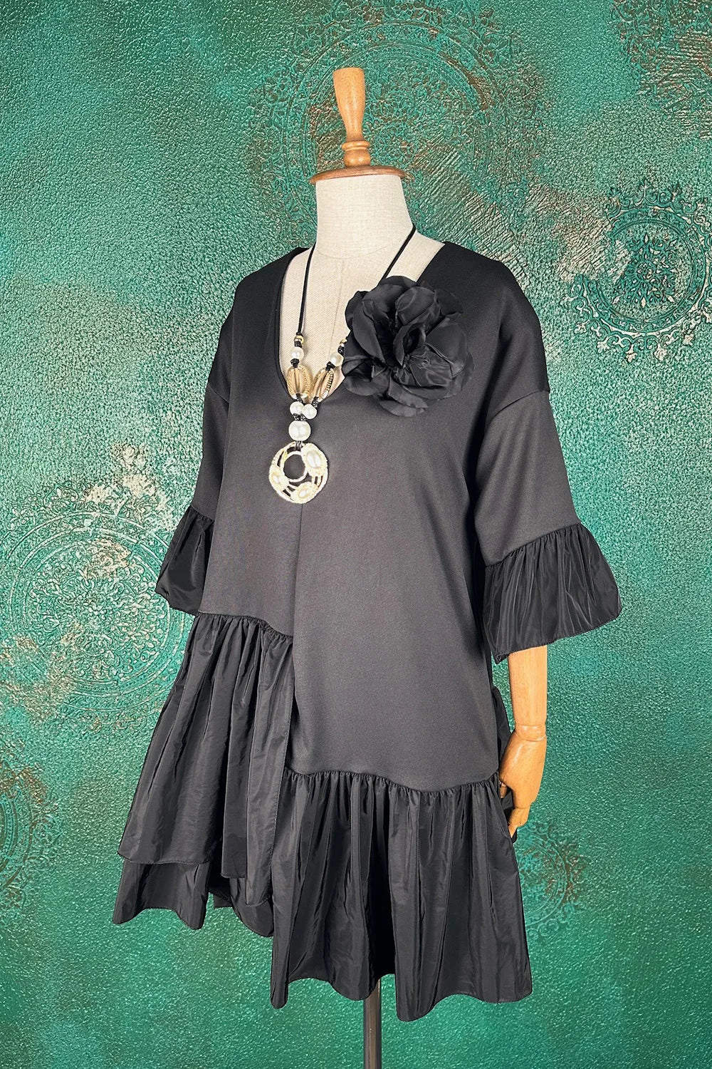 Oversized Kısa Elbise